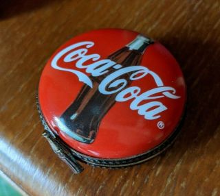Vintage Limoges Box Coca Cola Rare Collectible France 1998 62/1000 Coke Bottle