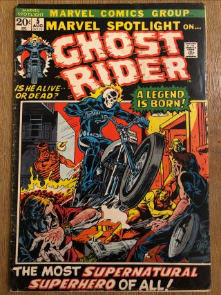 Marvel Spotlight 5 1st Appearance Ghost Rider