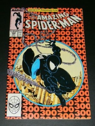 The Spider - Man 300 (1988) Marvel Comics 1st Full App Of Venom Vf -