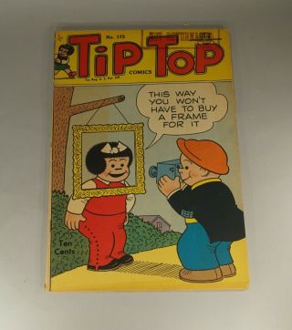 March - April 1952 Tip Top Comics No.  173 Comic Book - United Feature