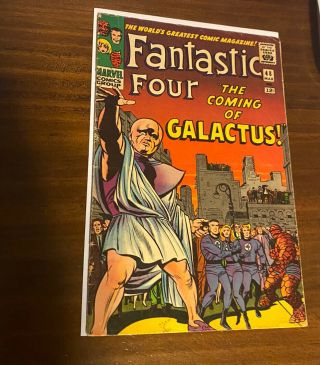 Fantastic Four 48 Marvel Comics 1966 1st Appearance Silver Surfer Incomplete
