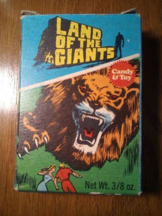 1968 Land Of The Giants Phoenix Candy Co.  Box Rare Vhtf