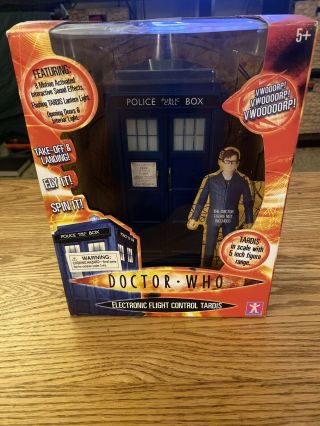 Bbc Doctor Who Electronic Flight Control Tardis Collector Series