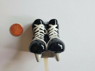 Nora Fleming Ice Hockey Skates Mini Ceramic A137 Retired