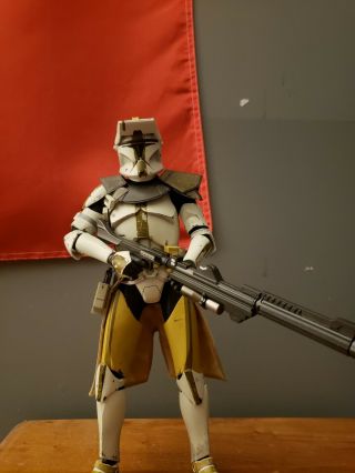Sideshow Collectibles 1/6th Commander Bly (some Damage/missing Parts See Below