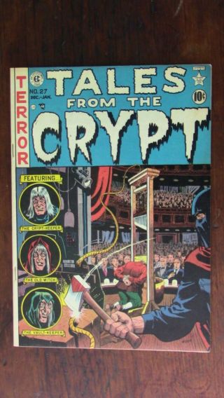 Ec Comics Tales From The Crypt 27 (1951) Pre - Code,  Wally Wood Cover