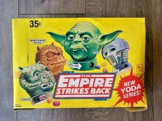 Vintage 1980 Topps Star Wars Empire Strikes Back Candy Box -
