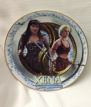Xena Warrior Princess - Yin Yang Chakram Collector Plate - 32 Of 500