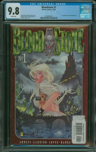 Bloodstone 1 - 4 CGC 9.  8 4 book set 1,  2,  3,  4.  1st appearance Elsa Bloodstone 2
