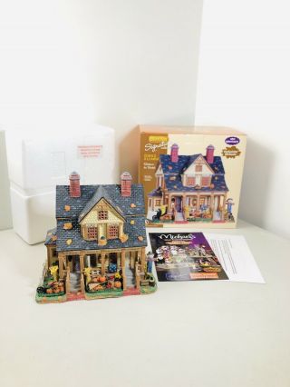 Lemax Spooky Town Brickle Residence Very Rare Michael’s Exclusive Signature
