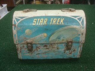 Star Trek Classic Dome Top Lunch Box – 1968 – No Thermos - See All Pictures
