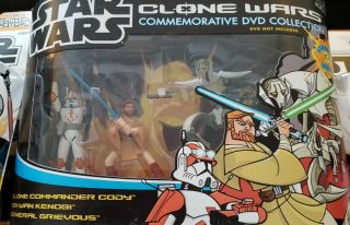 Star Wars Clone Wars Cartoon Network Action Figures - Set of 13 Figures 2