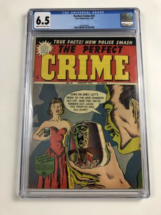 The Perfect Crime 21 Cgc 6.  5 Cross Publications 1953
