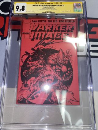Darker Image Special Ashcan Edition 1 Cgc 9.  8 Ss Rob Liefeld 3829