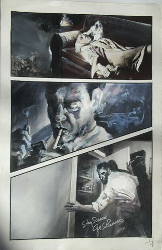 Carlos Kastro Night Of The Living Dead 2 P33 Comic Art