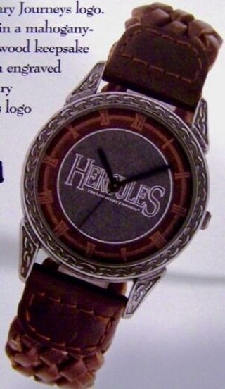 Xena - Hercules Legendary Journeys Official Collector Watch In Wood Box C801