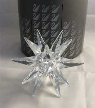 Swarovski Crystal Medium Star Candleholder A 7600 Nr 143 001