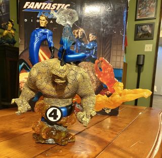 Sideshow Exclusive Marvel Fantastic Four Diorama Statue 317/550 Repaired