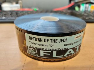 Star Wars - Return Of The Jedi - 1997 35mm Trailer " D " Flat