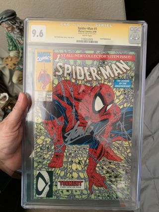 Cgc Signed Series Spider Man 1 1st All Collectors Item Issue Stan Lee
