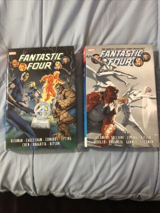Fantastic Four By Jonathan Hickman Hc Omnibus Vol 1 & 2 - Oop