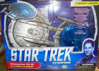 Diamond Select Star Trek Enterprise Nx - 01 Electronic Star Ship