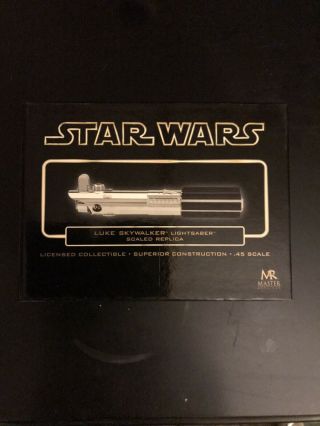 Star Wars Master Replicas Luke Skywalker.  45 Scale Lightsaber Sw - 325 Anh