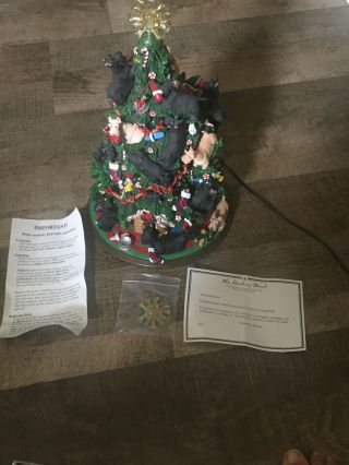 Danbury - Scottish Terrier - Christmas Tree Lighted 3