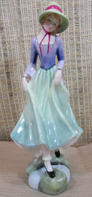 Royal Doulton China Figurine " Polly " Hn3178 By Douglas Tootle Made England 1988