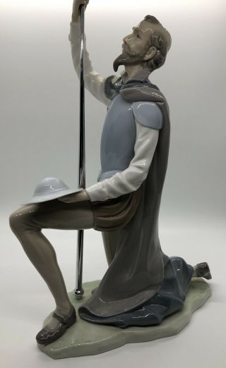 Lladro Don Quixote The Quest 5224 Cond.  With Lance