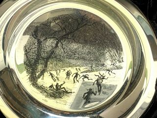 James Wyeth,  silver plate from the Franklin 