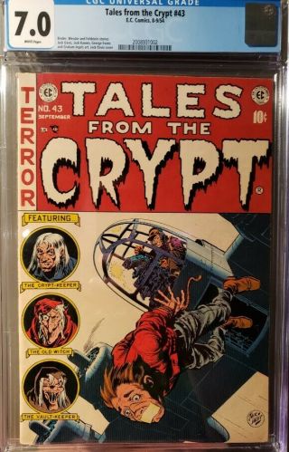 Tales From The Crypt 43 Cgc 7.  0