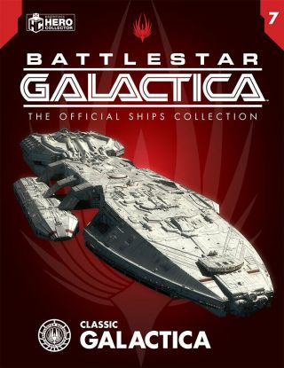 Battlestar Galactica Official Ships 7 Galactica (1978) Eaglemoss