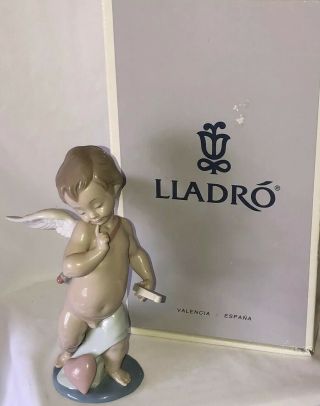 Llardo 06311 Cupid Cherub Flechas De Amor Porcelain Figurine