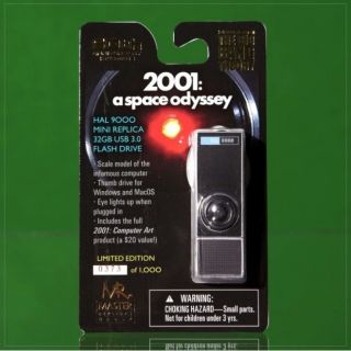 Master Replicas 2001 A Space Odyssey: Hal 9000 32gb Usb 3.  0 Flash Drive