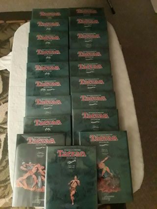 Edgar Rice Burroughs - Tarzan In Color Complete 19 Vol Set - Nbm Hc Dj Oop
