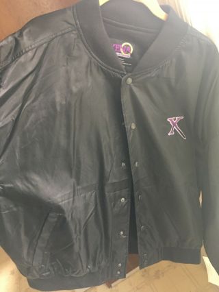 Xena Warrior Princess - Official Xena Satin Crew Jacket - Vintage Nwt Size Xxl