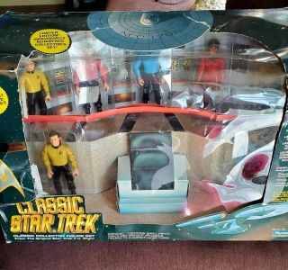 Classic Star Trek Bridge Crew Figure Set 1993 (limited Edition Low No.  029558)