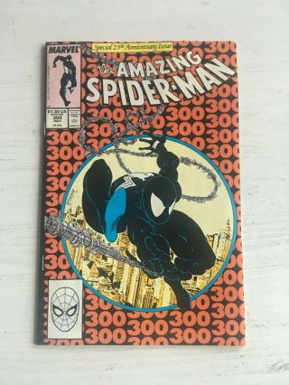 Spider - Man 300 1988 Marvel 1st Full Venom Todd Mcfarlane Art Fn/vf