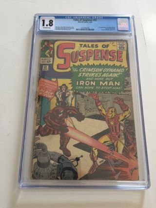 Tales Of Suspense 52 Cgc 1.  8 1964 1st Appearance Of The Black Widow