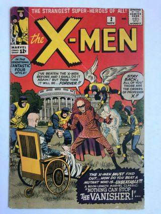 The X - Men 2 - 1st App Of Vanisher Marvel Comics