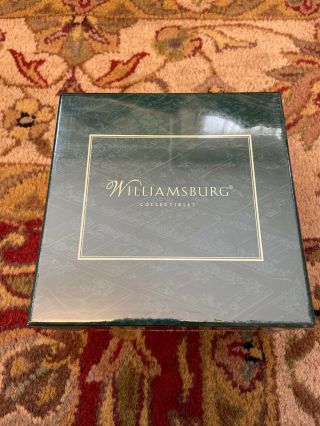 Lang & And Wise Colonial Williamsburg Collectibles Palace Gates Figurine Nib