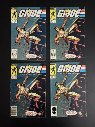 Gi Joe A Real American Hero 21 (1984) Cgc 2 Direct 1st 1 Newsstand & 3rd Print