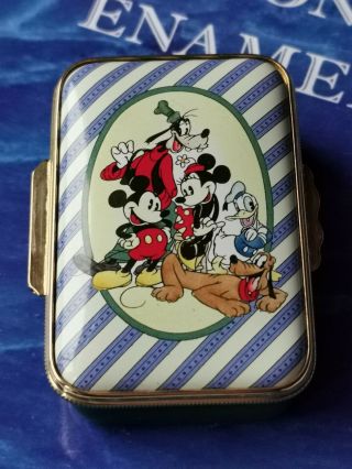 Halcyon Days Enamels Disney Friends Are The Best Treasures Limited 357 Of 3500