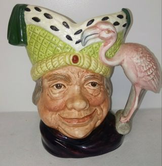 7in Royal Doulton Ugly Duchess From Alice In Wonderland Toby Jug Mug D6599 1964