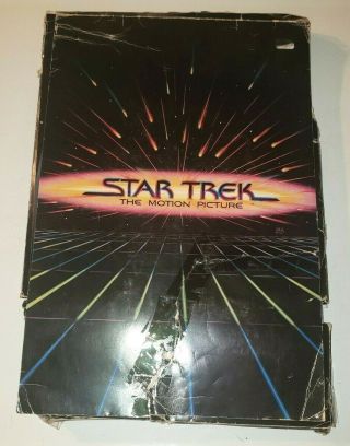 1979 Star Trek The Motion Picture Auth Press Kit With 8 Photos Pro Rare