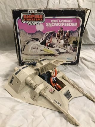 Vintage Star Wars Esb Snowspeeder Kenner 1980