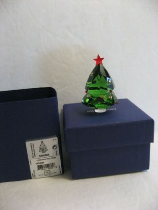 Swarovski Crystal Figurine Christmas Tree Green 5464888