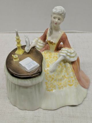 VINTAGE Royal Doulton Figurine Meditation HN 2330 SIGNED MICHAEL 2