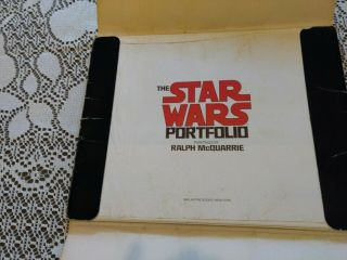 1977 Star Wars Portfolio by Ralph McQuarrie All 21 Production Prints 3